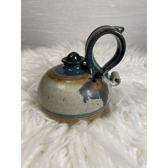 Chamberlain Pottery Oil Lamp - Great Condition - Picture 3 of 8